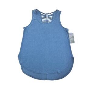 SAGE Collective Blue Strappy | Braided | Tank Top Size M